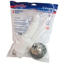 Canasta Bote Sifón Flexible para Lava-Trasto Limpia Fácil 2335D