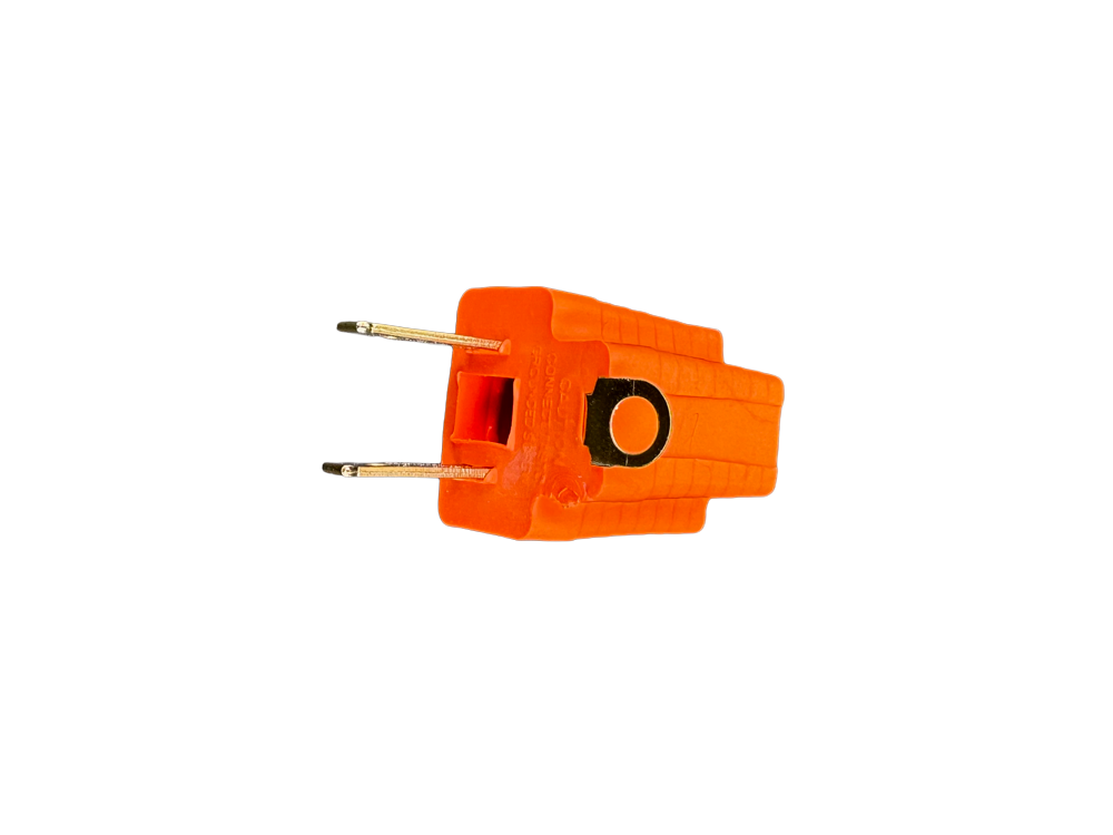 Conector T de 3 a 2 Naranja