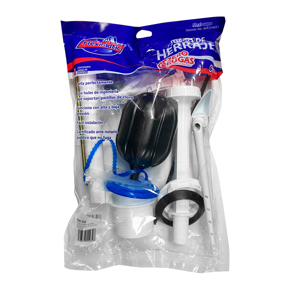 Juego de Accesorios Tanque Clásico Inodoro de 2"