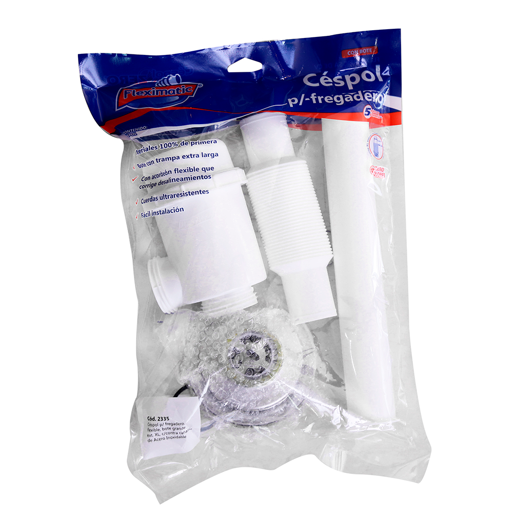 Canasta Bote y Sif Flex /Lavatrasto 55cm 2335