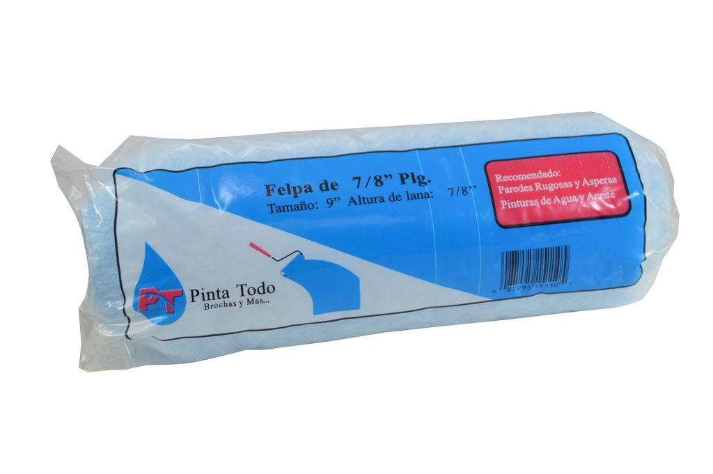 Felpa Azul 7/8 pinta todo clásica