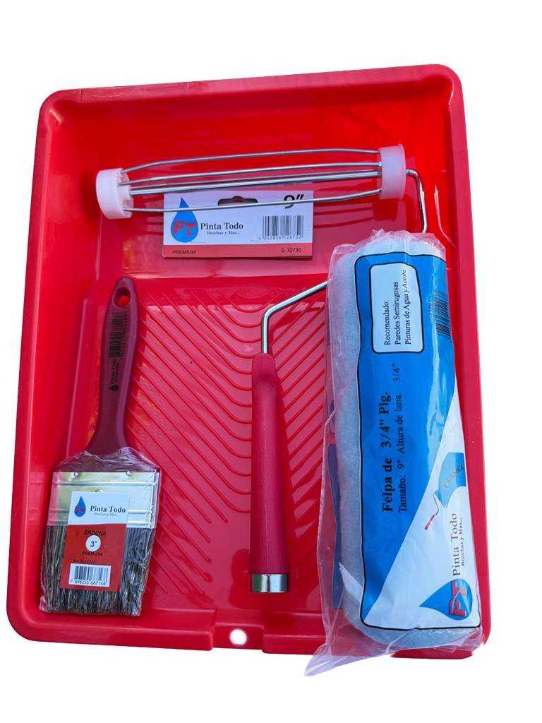 Combo Rojo Pinta todo.