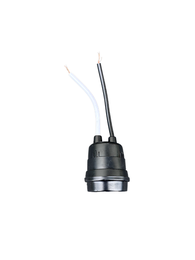 [14992] Porta Lampara 250V-660w negro 